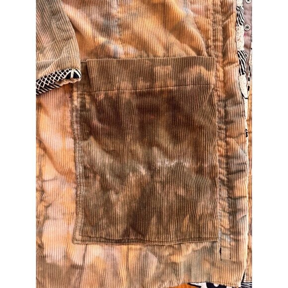 Rare Handmade One-of-A-Kind African Tribal Jacket Reversible Dindga Cowrie Shell - Picture 14 of 16